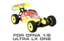 Hop-up Parts for Ofna Ultra LX One