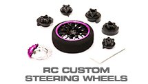 Custom Steering Wheels for RC Cars & Trucks Transmitters