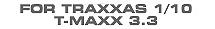 Hop-up Parts for Traxxas T-Maxx 3.3 #4908 & E-Maxx 16.8 #3905