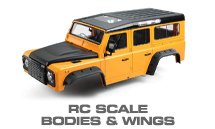 RC Monster Truck Bodies, Car, Truggy & Buggy RC Bodies & Wings