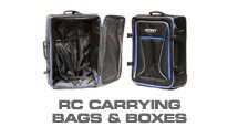 Carrying Bags, Boxes, T-Shirts & Decals for RC