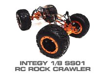 SS01 1/8 RC Rock Crawler Pro Kit & Hop-up Parts