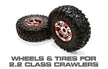 RC Rock Crawling Wheels & Tires 2.2 Size & Super Class Unlimited Size