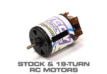 Stock Motors & 19T for RC Cars