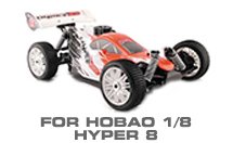 Hop-up Parts for Hobao Hyper 8