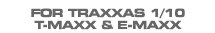 Hop-up Parts for Traxxas T-Maxx & E-Maxx