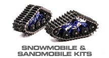 Snowmobile & Sandmobile Conversion Kits for RC Cars & Trucks