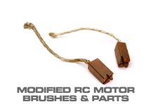 Modified Motor Replacement Brushes & Parts for 540 Size RC Motors