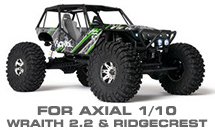 Hop-up Parts for Axial Wraith 2.2 & Ridgecrest