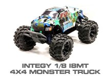 i8MT 4X4 1/8 RC Monster Truck RTR & Parts