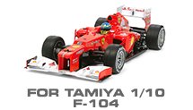 Hop-up Parts for Tamiya F104