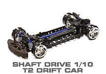 Shaft Drive T2 1/10 RC Drift Car ARTR C24553