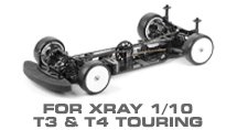 Parts and Hop-Ups for Xray T3 & T4 1/10 Touring Cars