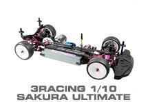 Sakura Ultimate 1/10 RC Touring Car Kit by 3Racing & Hop-up Parts