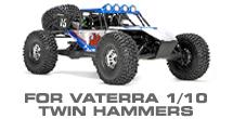 RC Car C26956SILVER R Axle Housing Kit for Vaterra Twin Hammers 1.9 Rock Racer