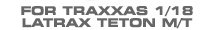 Hop-up Parts for Traxxas 1/18 LaTrax Teton Monster Truck