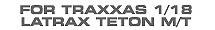 Hop-up Parts for Traxxas 1/18 LaTrax Teton Monster Truck