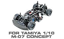 Hop-up Parts for Tamiya M-07