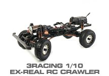 Crawler EX REAL Kit by 3Racing & Hop-up Parts