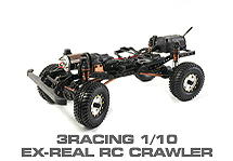 Crawler EX REAL Kit by 3Racing & Hop-up Parts