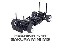 Sakura 1/10 Mini MG RC Car Kit by 3Racing & Hop-up Parts