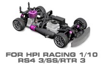 Hop-up Parts for HPI RS4 3 Type SS & RTR3