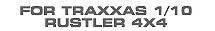 Hop-up Parts for Traxxas 1/10 Rustler 4X4