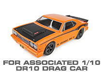 Hop-up Parts for Associated DR10 Drag Race Car RTR