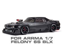 Hop-up Parts for Arrma 1/7 Felony 6S BLX All-Road