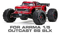 Hop-up Parts for Arrma 1/5 Outcast 8S BLX