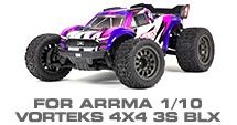 Hop-up Parts for Arrma 1/10 Vorteks 4X4 3S BLX