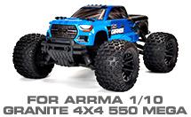Hop-up Parts for Arrma 1/10 Granite 4X4 550 Mega