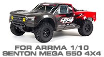 Hop-up Parts for Arrma 1/10 Senton 4X4 550 Mega