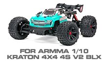 Hop-up Parts for Arrma 1/10 Kraton 4X4 4S V2 BLX