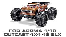 Hop-up Parts for Arrma 1/10 Outcast 4X4 4S BLX
