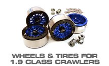 RC Rock Crawling Wheels & Tires 1.9 Size