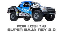 Hop-up Parts for Losi 1/6 Super Baja Rey 2.0 4WD Desert Truck Brushless RTR
