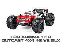Hop-up Parts for Arrma 1/10 Kraton 4WD 4S BLX