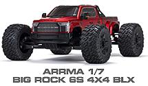 Hop-up Parts for Arrma 1/7 Big Rock 6S 4X4 BLX