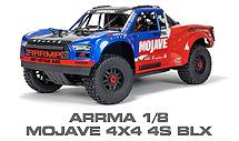 Hop-up Parts for Arrma 1/8 Mojave 4X4 4S BLX
