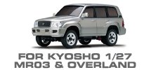 Hop-up Parts for Kyosho Mini-Z Overland & Mini-Z MR-03