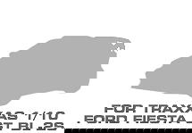 Hop-up Parts for Traxxas 1/10 Ford Fiesta ST Rally BL-2s (EHD)