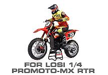 Hop-up Parts for Losi 1/4 Promoto-MX Motorcycle RTR