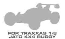 Hop-up Parts for Traxxas 1/8 Jato 4X4