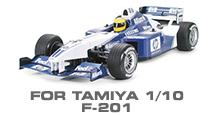 Hop-up Parts for Tamiya F201