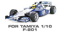 Hop-up Parts for Tamiya F201