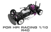 Integy RC Model Hop-ups C26454ORANGE Realistic Alloy Machined Front Brake Hex Hub Set for HPI 1/10 Scale E10 on-Road 