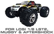 Hop-up Parts for Losi 1/8 LST(2), Muggy & Aftershock