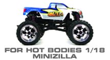 Hop-up Parts for Hot Bodies Minizilla