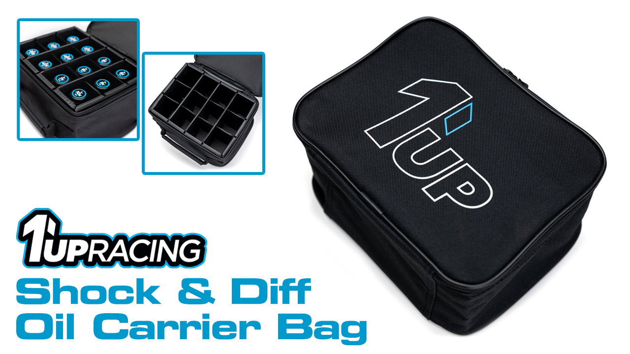 1up Racing Shock & Diff Oil Carrier Bag (#1UP-100010)
